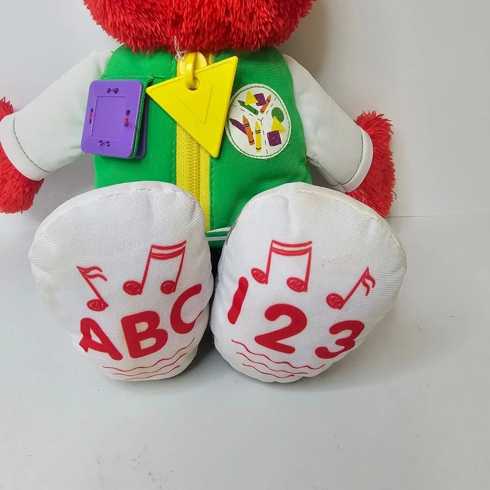 Sesame Street Elmo Dressy Plush Hasbro 2011 Untestee